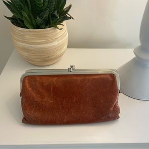 HOBO Brown Leather Wallet